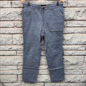 Men's Gray Chinos - Classic Straight Fit